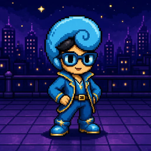cyan ponstar